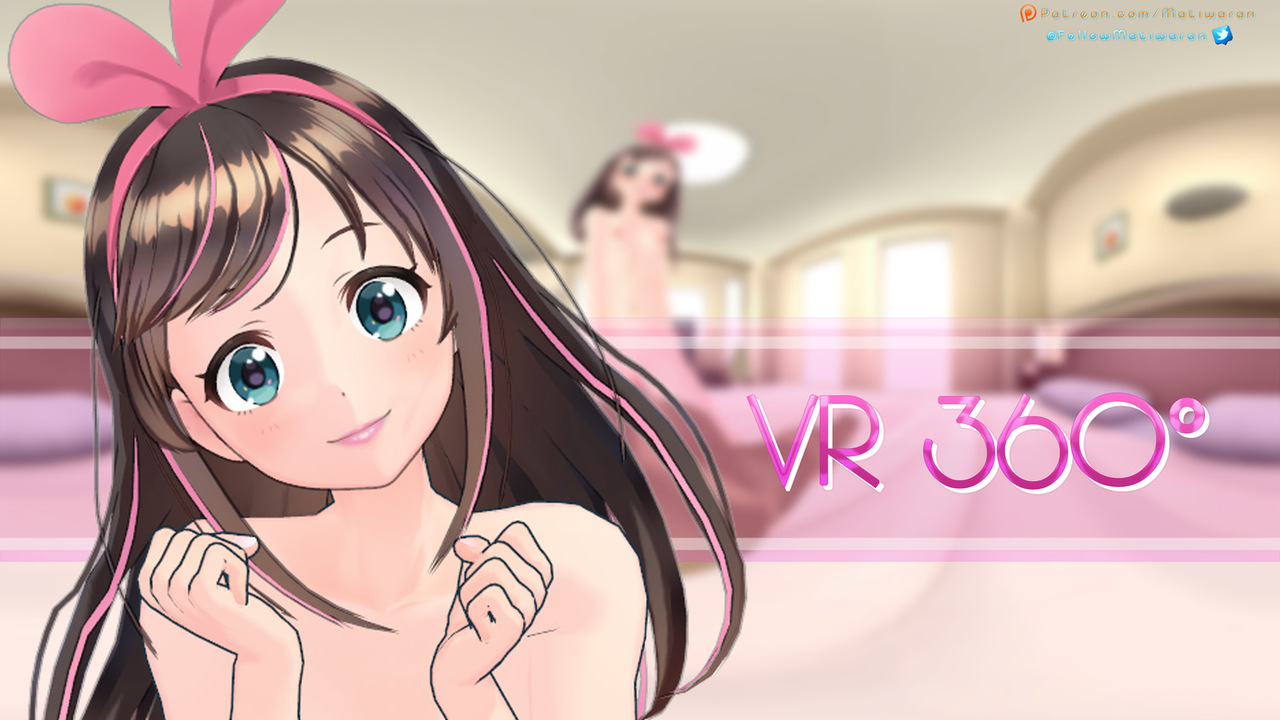 3D - VR Cardboard L.R - 4K - Kizuna ai Rider