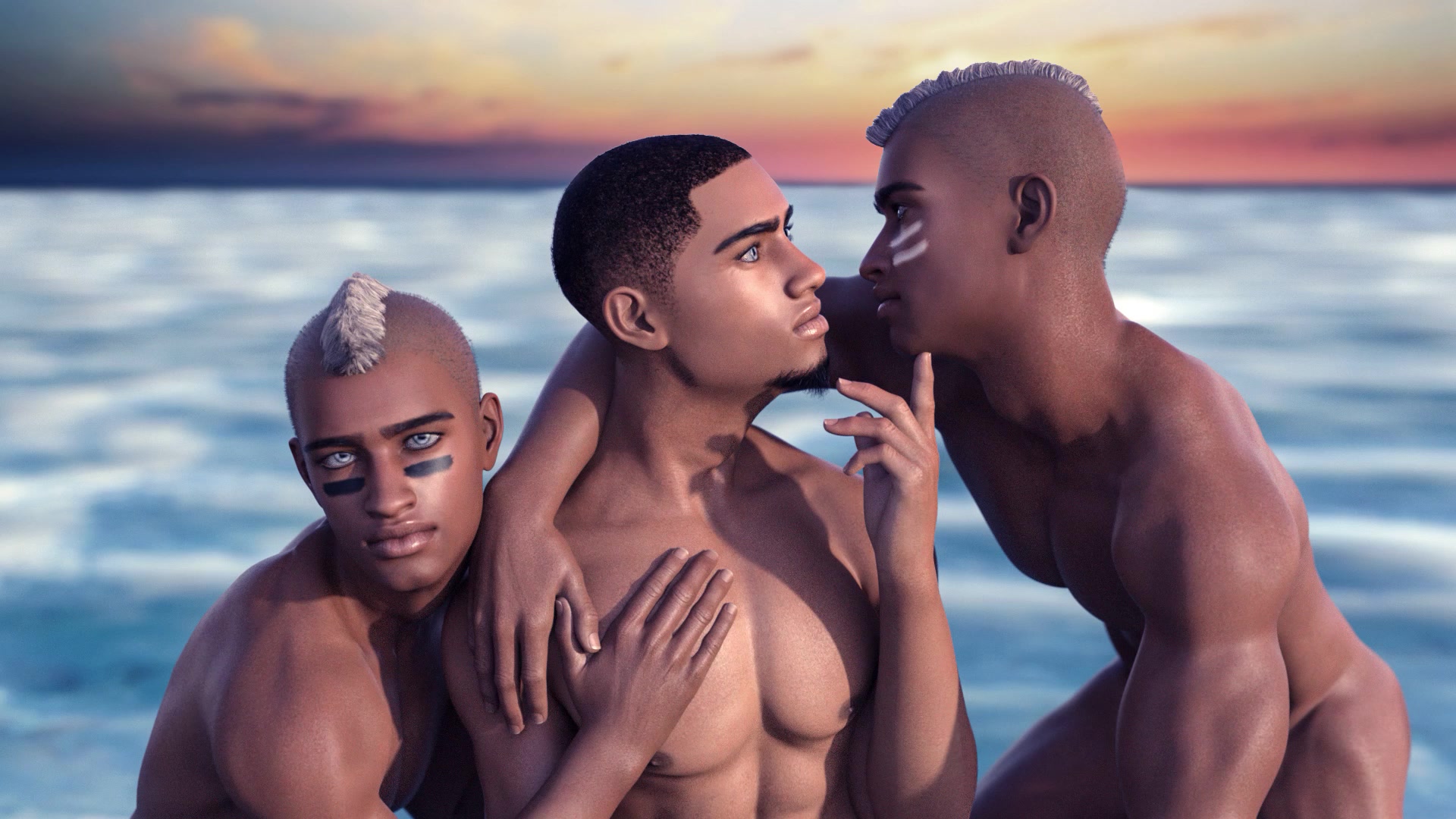 Sons Of Sand - very hot black gays!