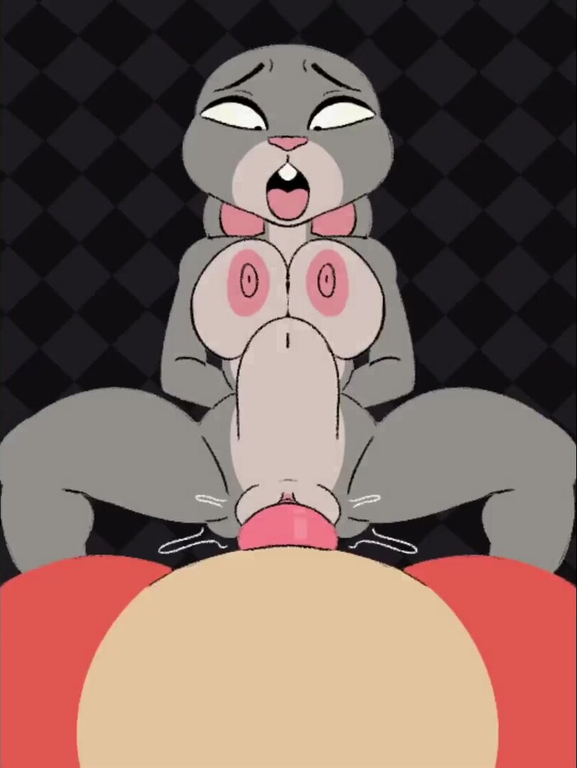 Judy Hops gets her pussy penetrated by huge dick in cartoon game