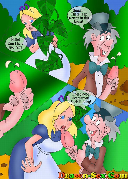 Alice In Wonderland Hentai Comic