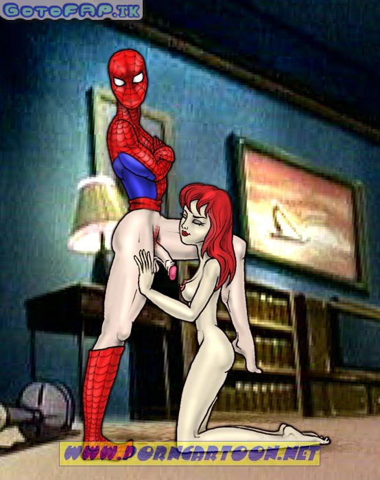 Mary Jane Watson Sex - Spiderman saves and fucks Mary Jane Watson in xxx comics